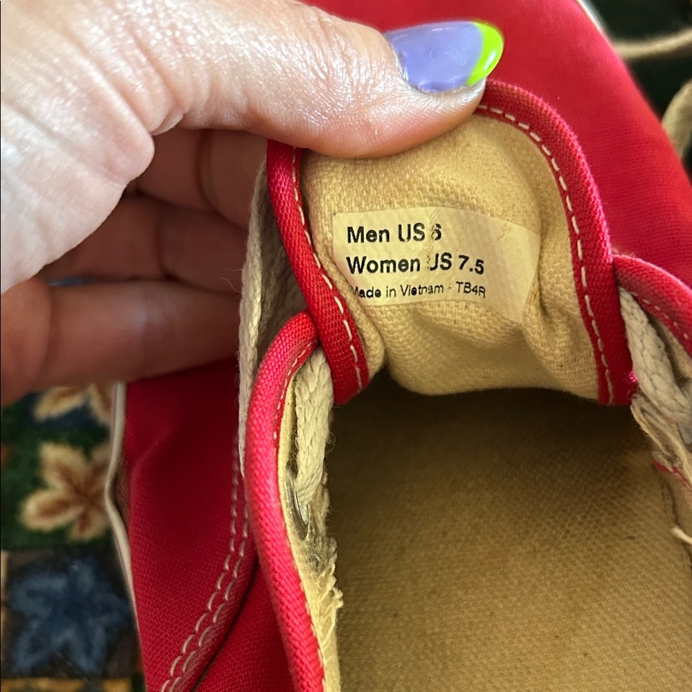 Vans Pink Low-Top Canvas Sneakers - Picture 3 of 7